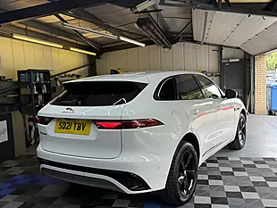 Used 2021 Jaguar F-Pace R-Dynamic S White - Interior and Exterior details 3