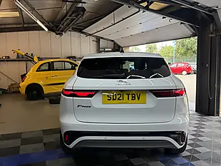 Used 2021 Jaguar F-Pace R-Dynamic S White - Interior and Exterior details 4