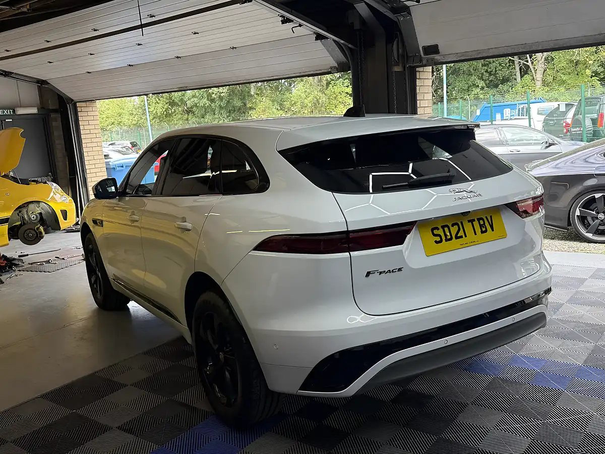 Used 2021 Jaguar F-Pace R-Dynamic S White - Interior and Exterior details 5