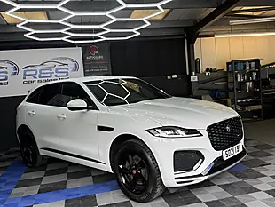 Used 2021 Jaguar F-Pace R-Dynamic S White - Interior and Exterior details 6