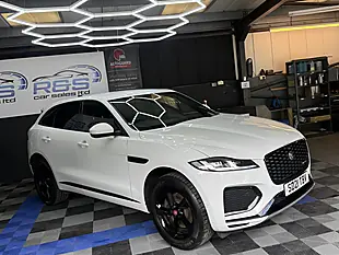 Used 2021 Jaguar F-Pace R-Dynamic S White - Interior and Exterior details 7