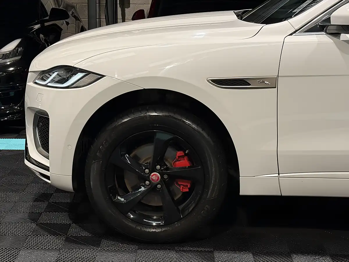 Used 2021 Jaguar F-Pace R-Dynamic S White - Interior and Exterior details 10