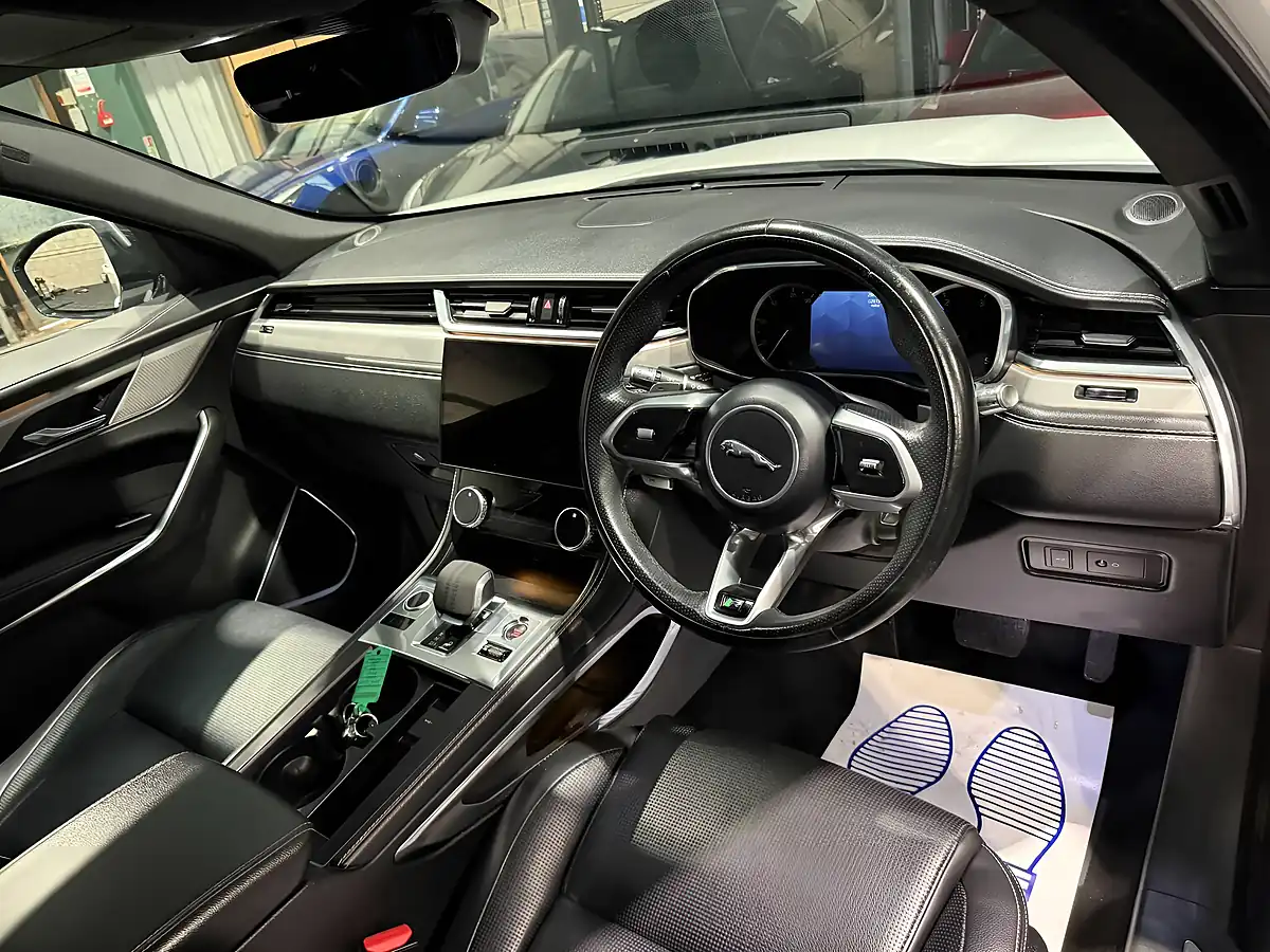 Used 2021 Jaguar F-Pace R-Dynamic S White - Interior and Exterior details 12