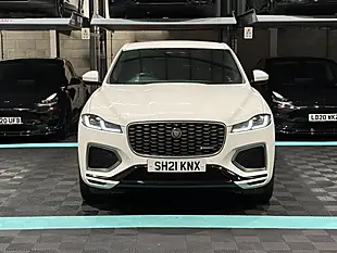 Used 2021 Jaguar F-Pace R-Dynamic S White - Interior and Exterior details 3