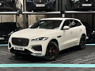 Used 2021 Jaguar F-Pace R-Dynamic S White - Interior and Exterior details 4
