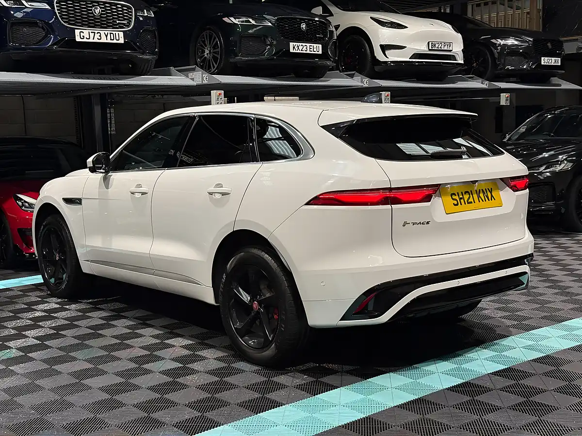Used 2021 Jaguar F-Pace R-Dynamic S White - Interior and Exterior details 6