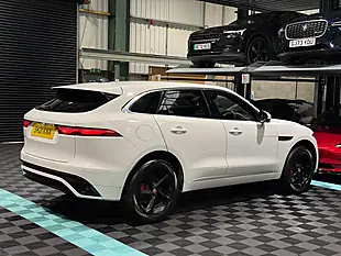 Used 2021 Jaguar F-Pace R-Dynamic S White - Interior and Exterior details 8