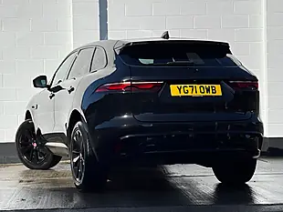 Used 2021 Jaguar F-Pace R-Dynamic Se Santorini Black - Interior and Exterior details 10