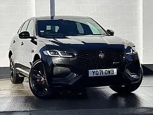Used 2021 Jaguar F-Pace R-Dynamic Se Santorini Black - Interior and Exterior details 14