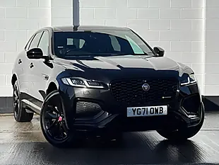 Used 2021 Jaguar F-Pace R-Dynamic Se Santorini Black - Interior and Exterior details 15