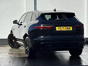 Used 2021 Jaguar F-Pace R-Dynamic Se Santorini Black - Interior and Exterior details 4