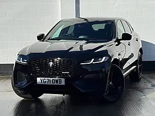 Used 2021 Jaguar F-Pace R-Dynamic Se Santorini Black - Interior and Exterior details 8