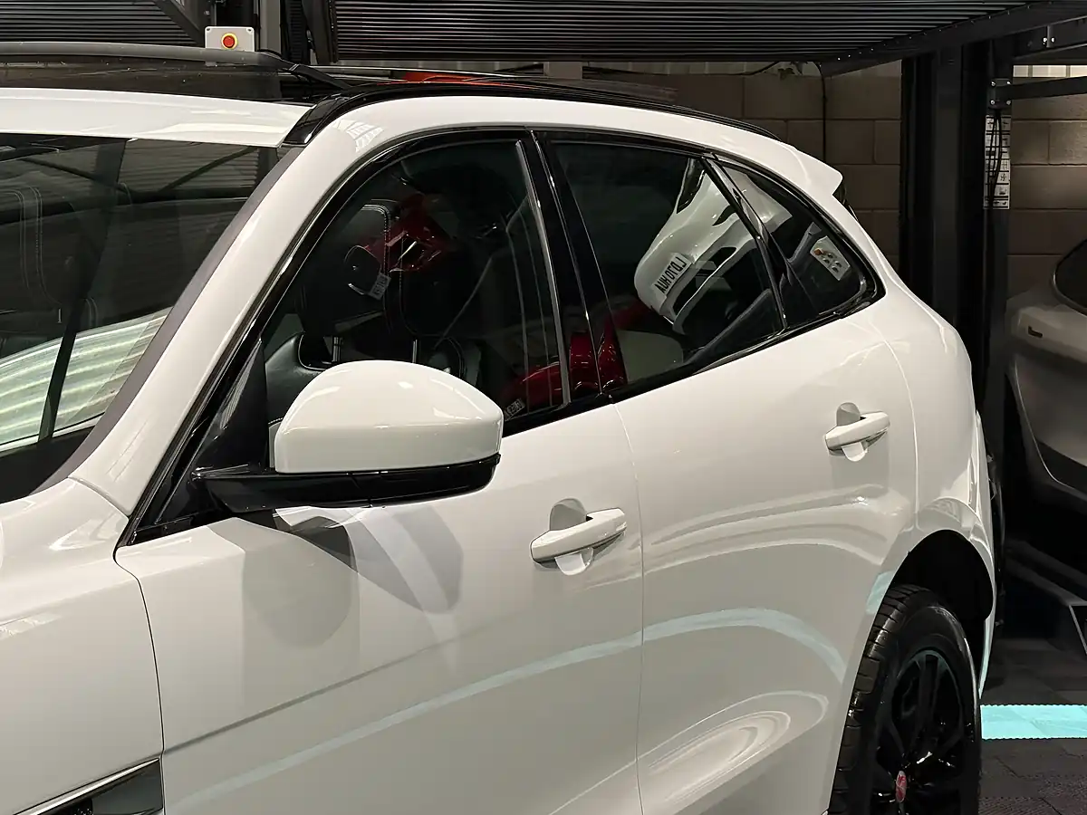 Used 2021 Jaguar F-Pace R-Sport White - Interior and Exterior details 12