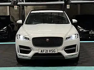 Used 2021 Jaguar F-Pace R-Sport White - Interior and Exterior details 4