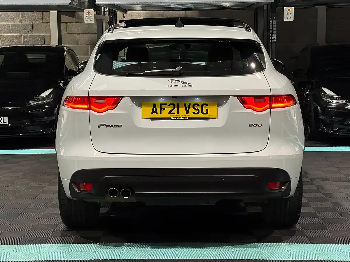 Used 2021 Jaguar F-Pace R-Sport White - Interior and Exterior details 8