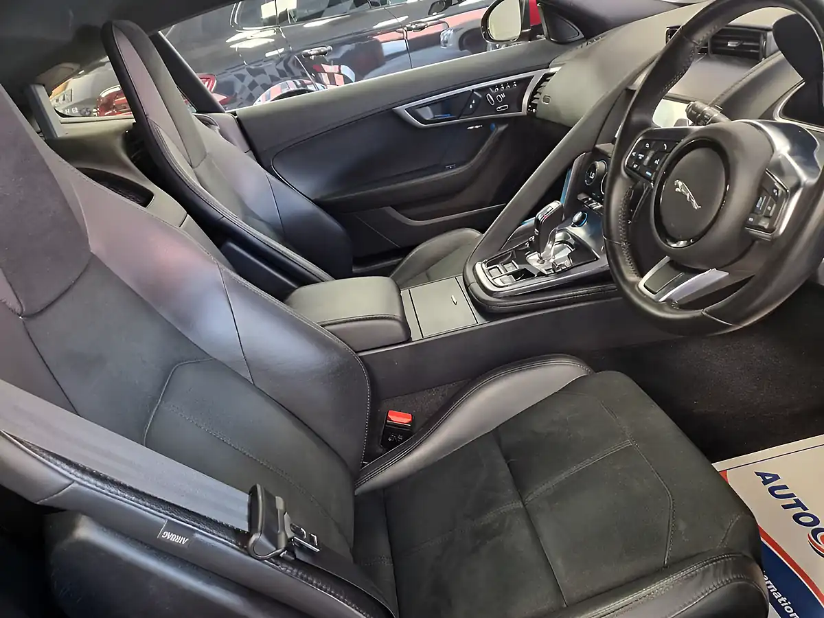 Used 2021 Jaguar F-Type R-Dynamic Firenze Red - Interior and Exterior details 11