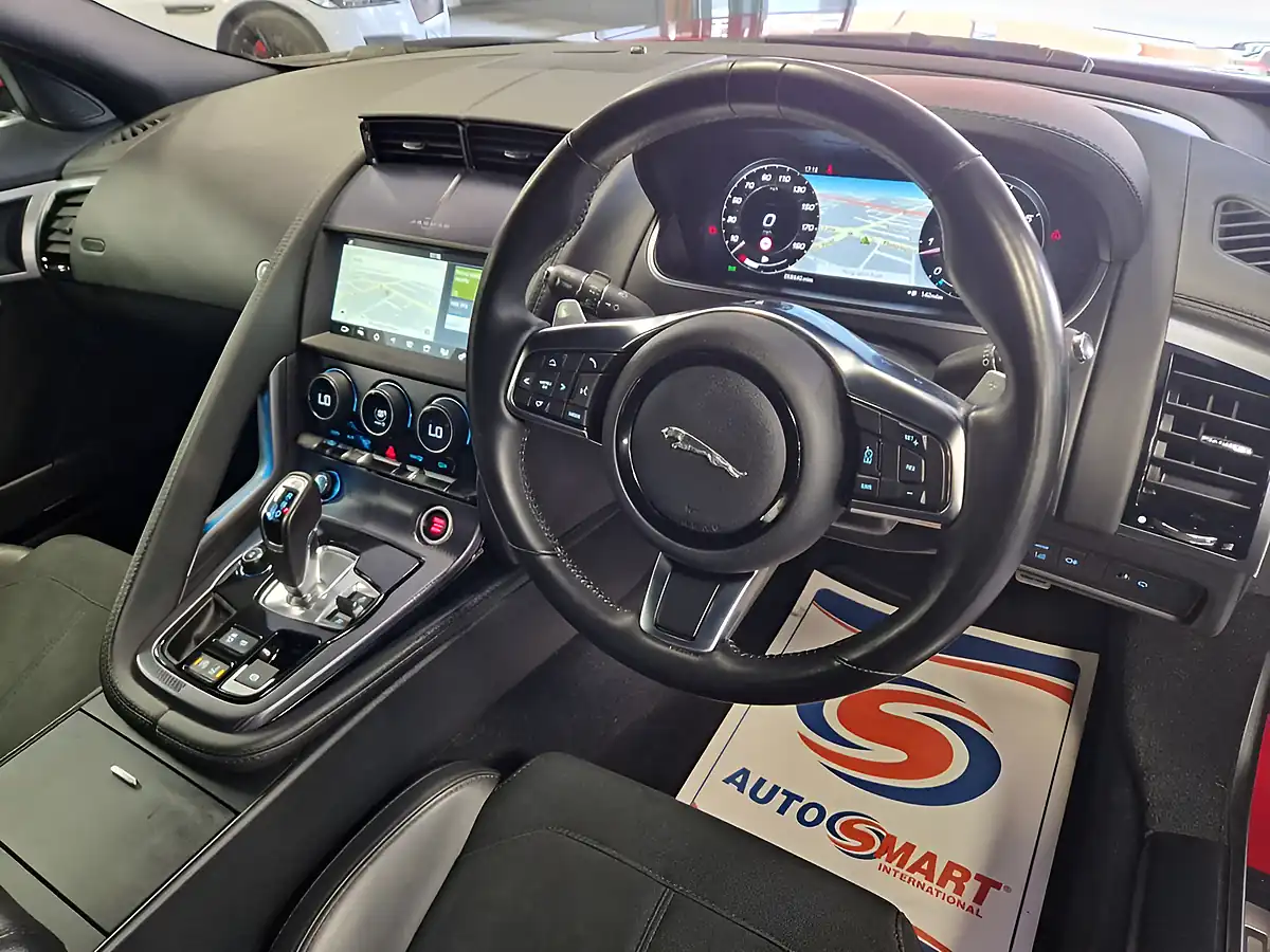 Used 2021 Jaguar F-Type R-Dynamic Firenze Red - Interior and Exterior details 15