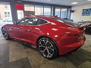 Used 2021 Jaguar F-Type R-Dynamic Firenze Red - Interior and Exterior details 3