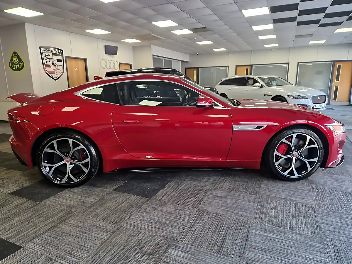 Used 2021 Jaguar F-Type R-Dynamic Firenze Red - Interior and Exterior details 4