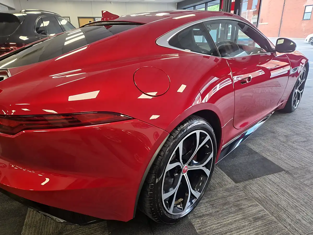 Used 2021 Jaguar F-Type R-Dynamic Firenze Red - Interior and Exterior details 6