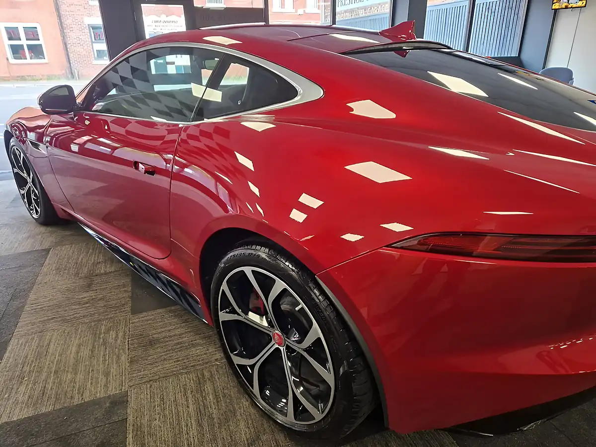 Used 2021 Jaguar F-Type R-Dynamic Firenze Red - Interior and Exterior details 7