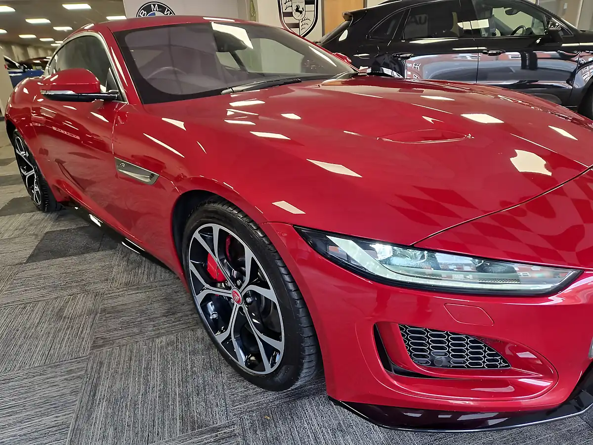 Used 2021 Jaguar F-Type R-Dynamic Firenze Red - Interior and Exterior details 9