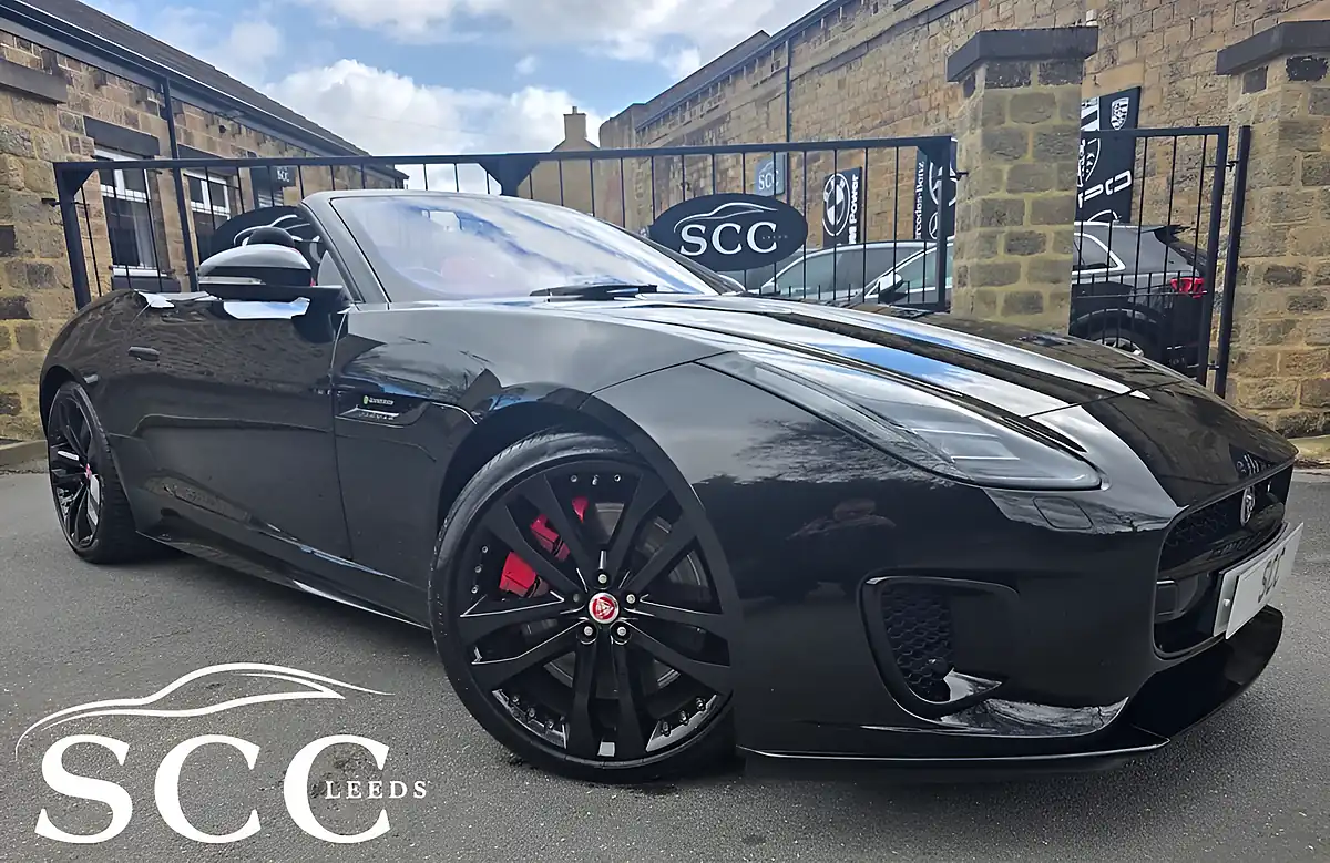 Used 2021 Jaguar F-Type R-Dynamic Ultimate Black - Front View