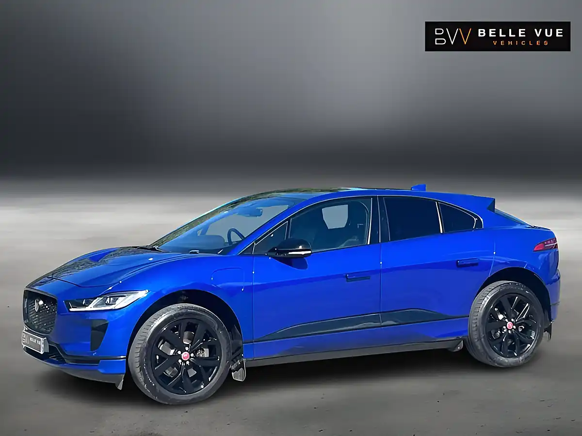 Used 2021 Jaguar I-Pace Black Blue - Interior and Exterior details 10