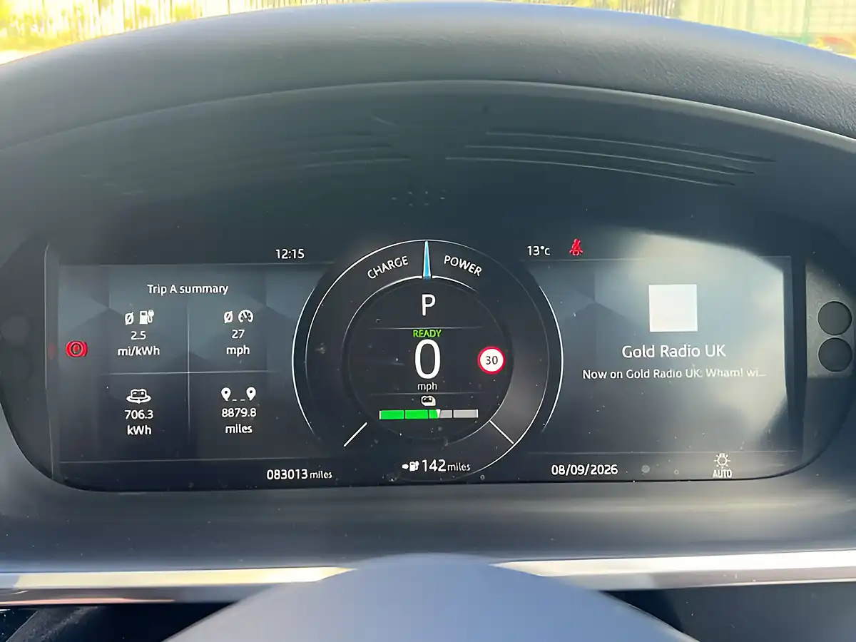 Used 2021 Jaguar I-Pace Black Blue - Interior and Exterior details 16