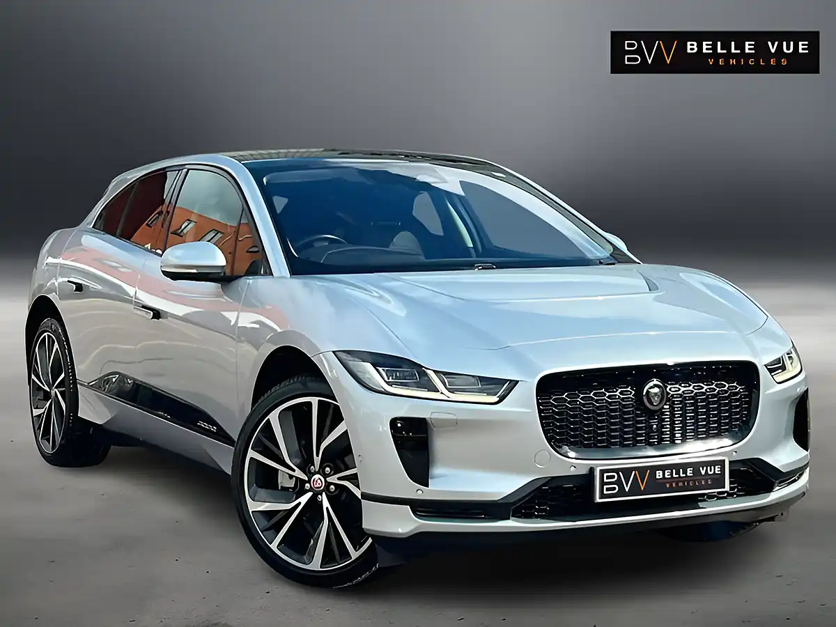 Used 2021 Jaguar I-Pace Hse Indus Silver - Front View