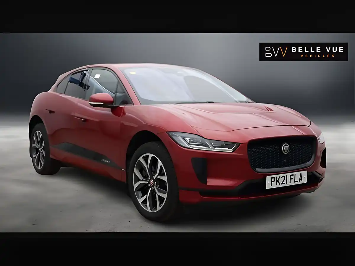 Used 2021 Jaguar I-Pace Hse Red - Front View