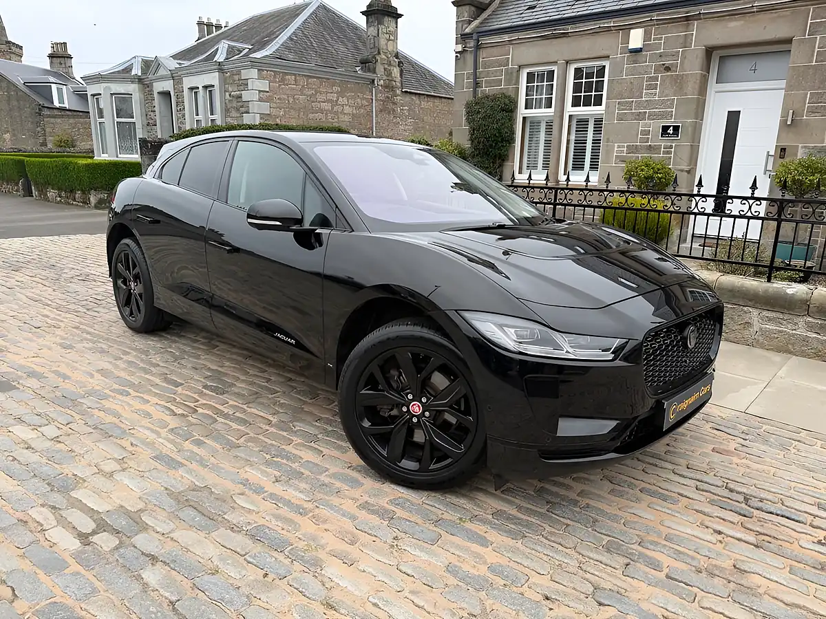 Used 2021 Jaguar I-Pace Se Santorini Black - Front View