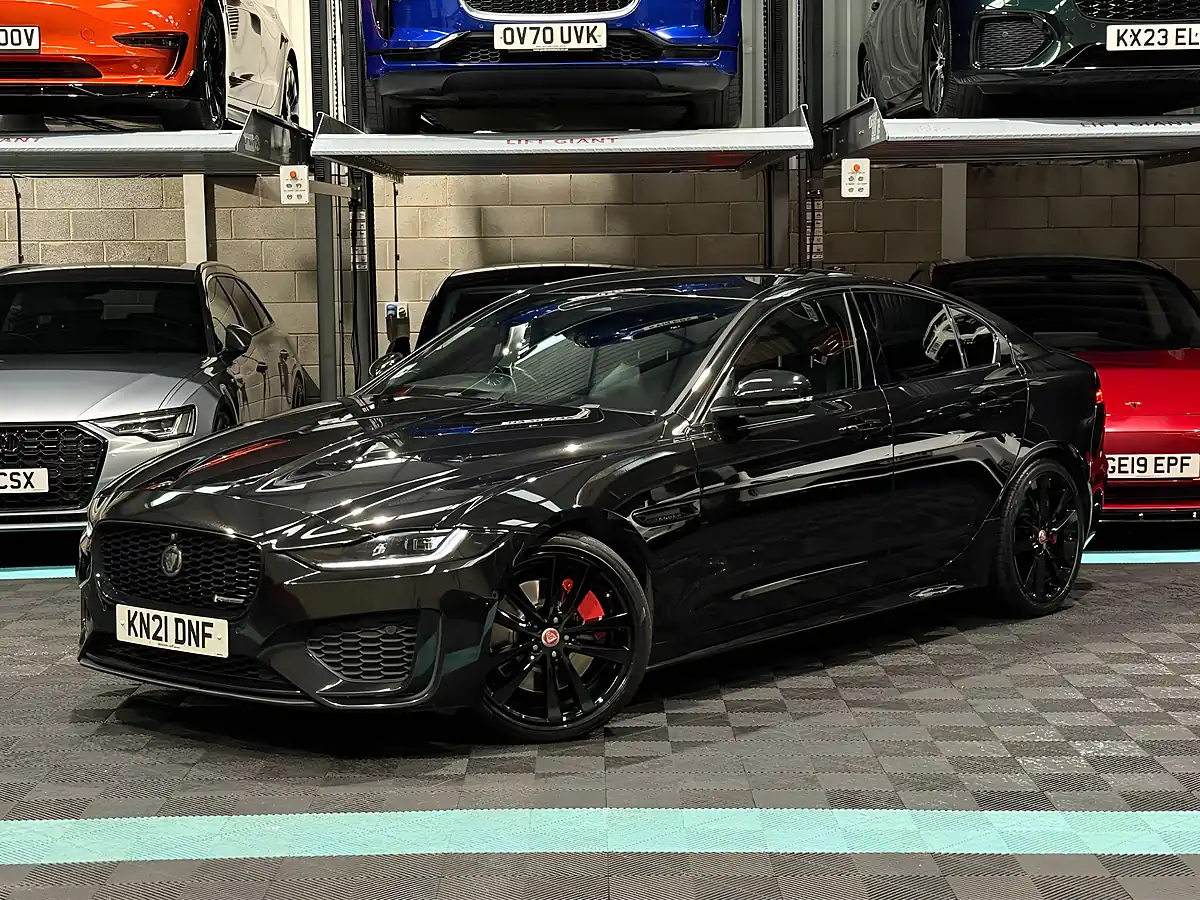 Used 2021 Jaguar Xe R-Dynamic Black Black - Interior and Exterior details 5