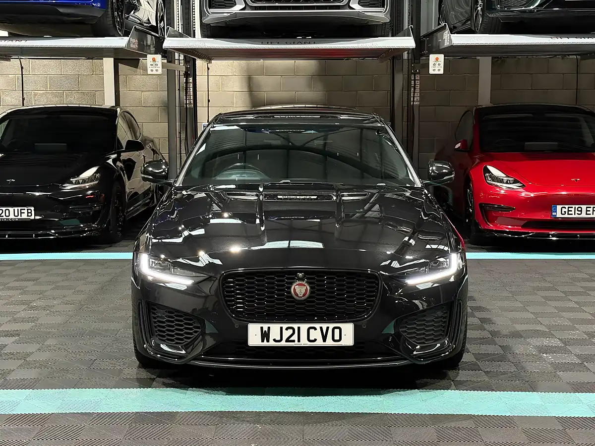 Used 2021 Jaguar Xe R-Dynamic Black Black - Interior and Exterior details 4