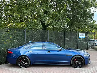 Used 2021 Jaguar Xf R-Dynamic S Blue - Interior and Exterior details 10
