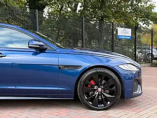 Used 2021 Jaguar Xf R-Dynamic S Blue - Interior and Exterior details 15