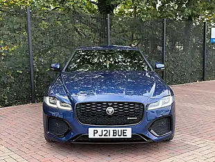 Used 2021 Jaguar Xf R-Dynamic S Blue - Interior and Exterior details 4