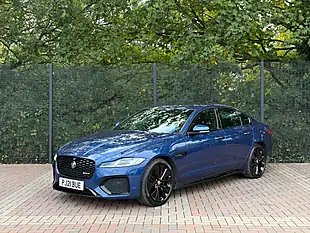 Used 2021 Jaguar Xf R-Dynamic S Blue - Interior and Exterior details 5