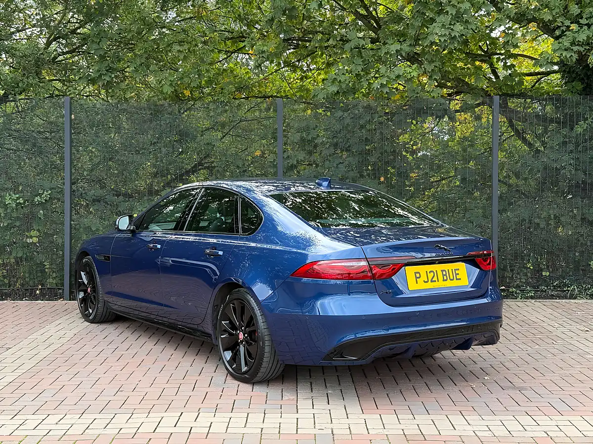 Used 2021 Jaguar Xf R-Dynamic S Blue - Interior and Exterior details 7