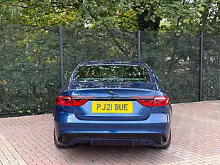 Used 2021 Jaguar Xf R-Dynamic S Blue - Interior and Exterior details 8