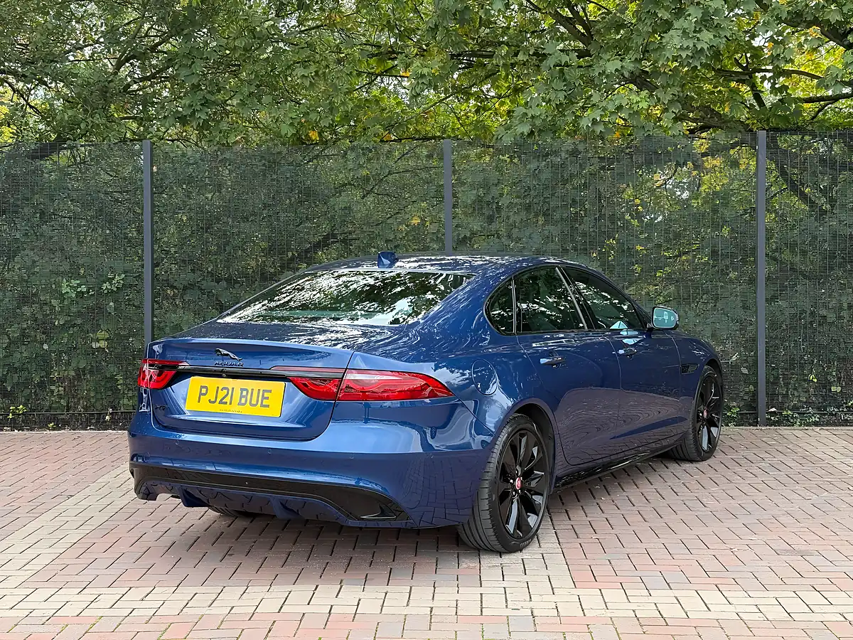 Used 2021 Jaguar Xf R-Dynamic S Blue - Interior and Exterior details 9