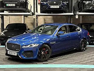 Used 2021 Jaguar Xf R-Dynamic S Blue - Interior and Exterior details 5