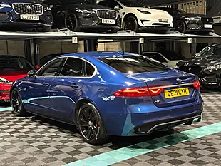 Used 2021 Jaguar Xf R-Dynamic S Blue - Interior and Exterior details 7