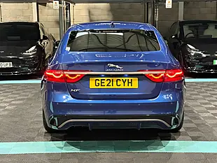 Used 2021 Jaguar Xf R-Dynamic S Blue - Interior and Exterior details 8