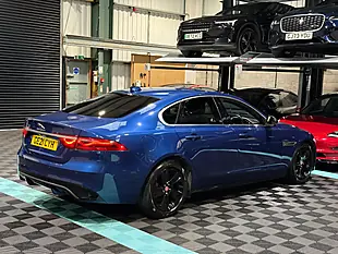 Used 2021 Jaguar Xf R-Dynamic S Blue - Interior and Exterior details 9