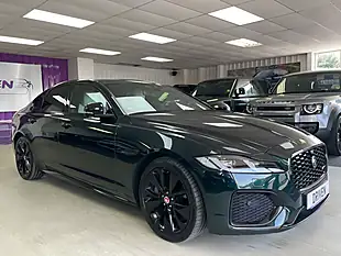 Used 2021 Jaguar Xf R-Dynamic Se British Racing Green - Interior and Exterior details 4