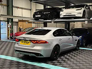 Used 2021 Jaguar Xf R-Dynamic Se Silver - Interior and Exterior details 8