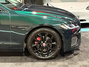 Used 2021 Jaguar Xf S Green - Interior and Exterior details 13