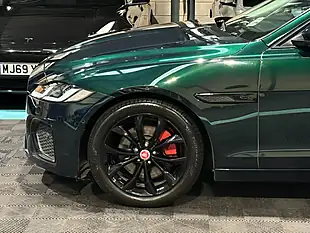 Used 2021 Jaguar Xf S Green - Interior and Exterior details 14