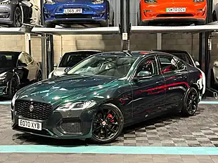 Used 2021 Jaguar Xf S Green - Interior and Exterior details 5